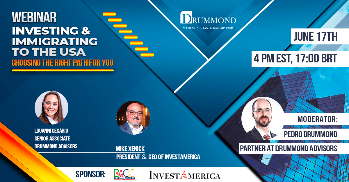 Drummond InvestAmerica Immigration Webinar Investing